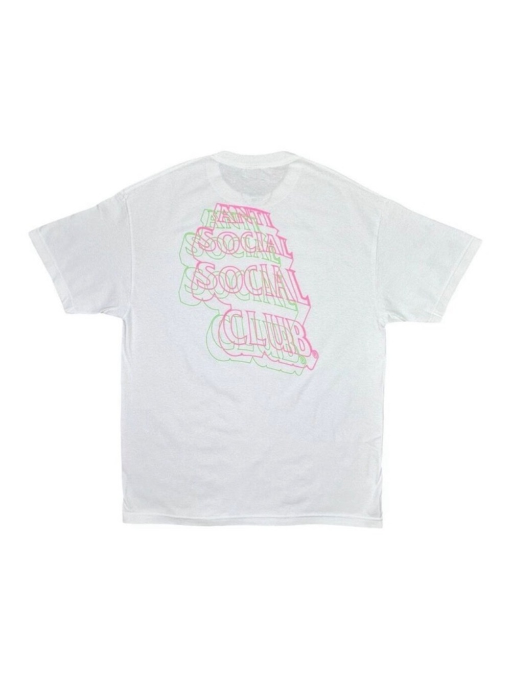 Anti Social Social Club Neon Lights And A Lot of Rain T-Shirt - Size XL